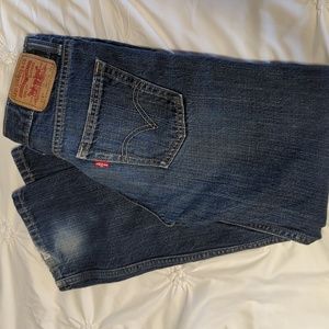 Levi 514 Jeans Size 12 26x26.5 slim straight